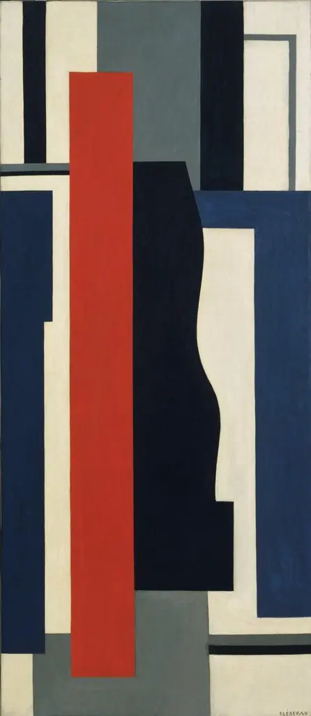 Mural Painting, by Fernand Léger