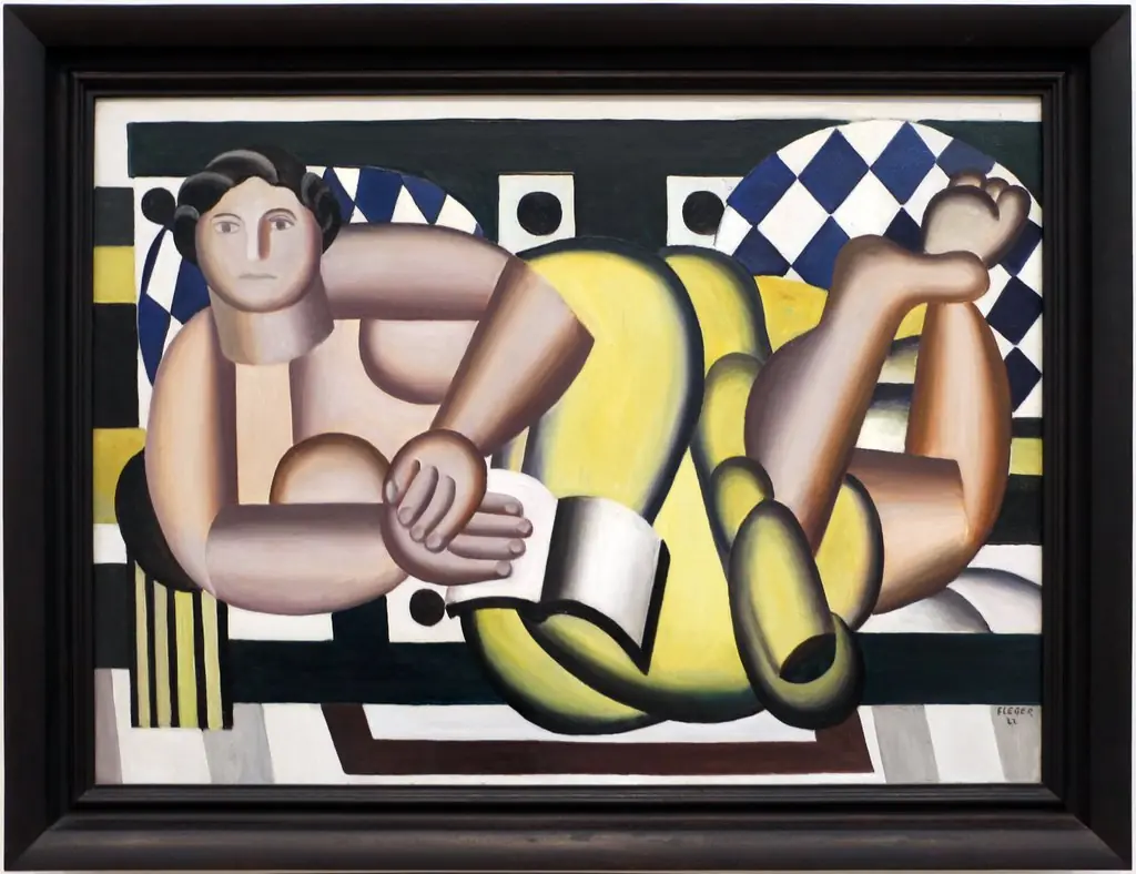 Reclining Woman, by Fernand Léger