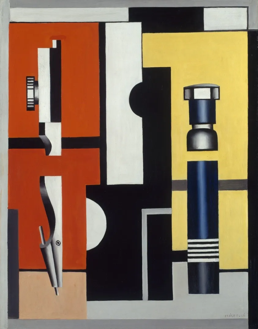 Still Life, by Fernand Léger, oil, 1926