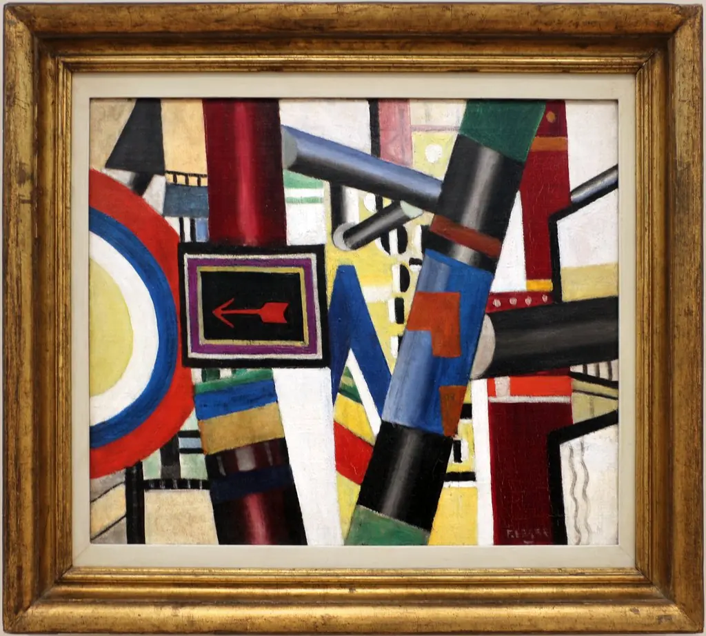 The Railway Crossing (Sketch), by Fernand Léger