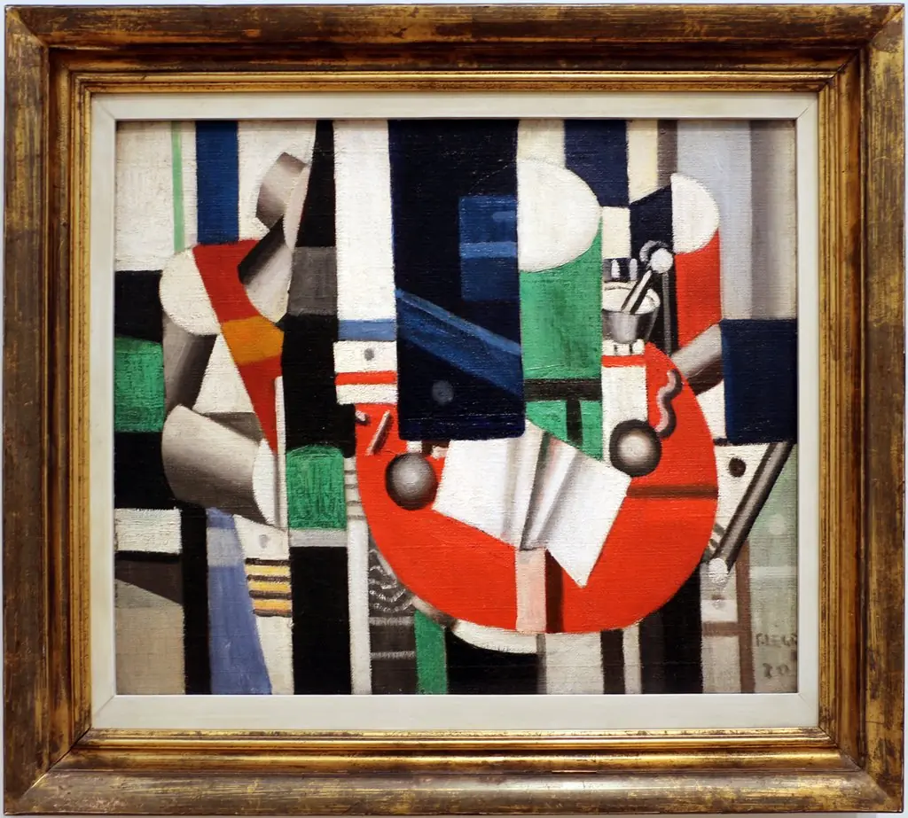 The Red Table, by Fernand Léger
