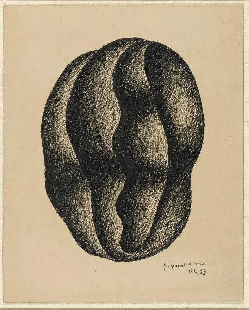 Untitled, by Fernand Léger, ink, 1933