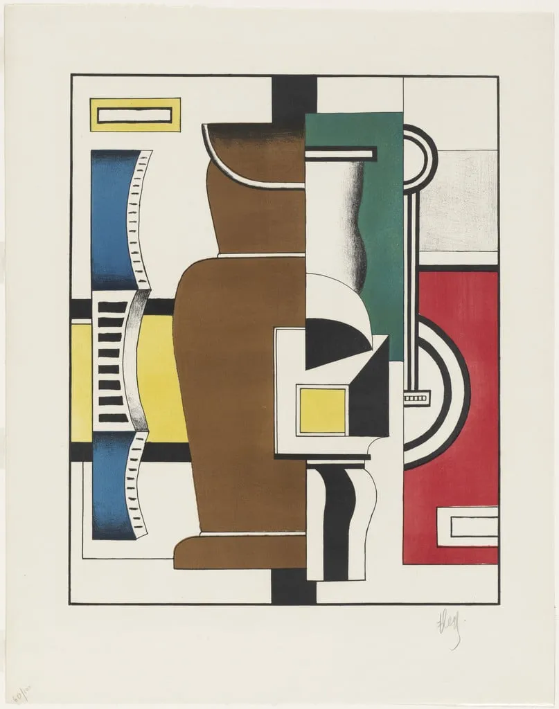 Untitled, by Fernand Léger, ink, 1927