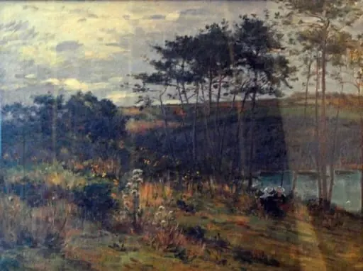 Femei pe malul apei, by Fernand-Marie-Eugène Le Gout-Gérard