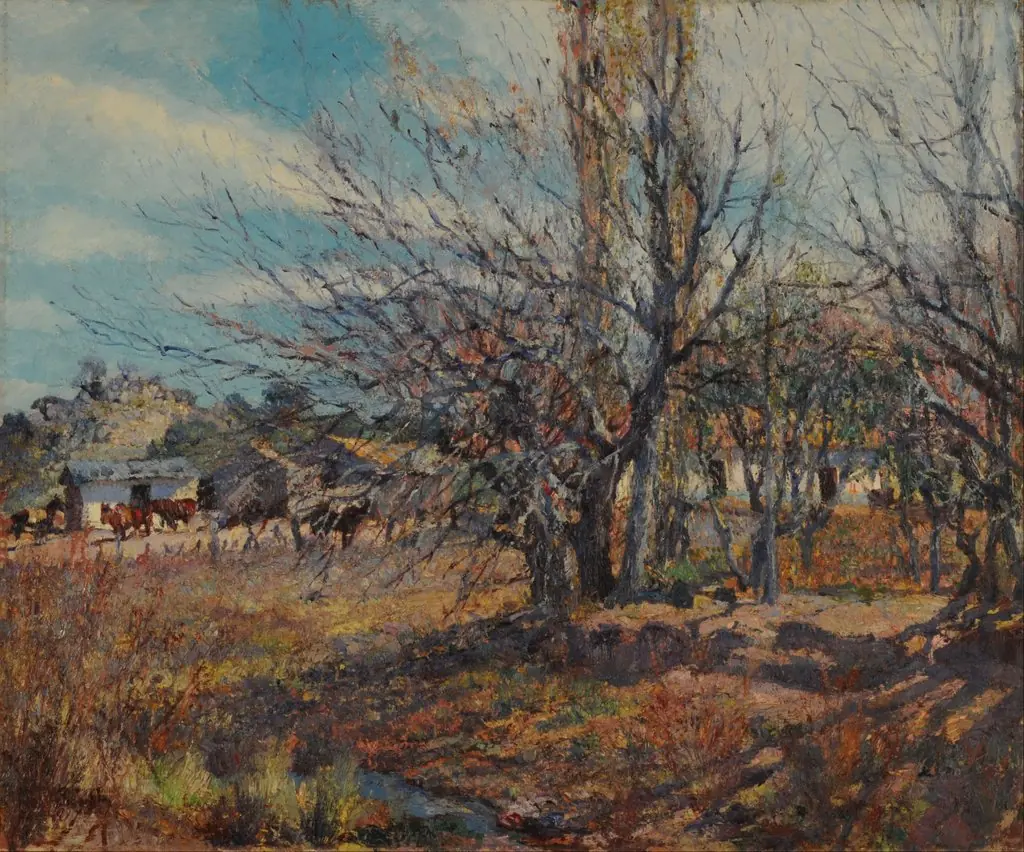 Fin de invierno, by Fernando Fader