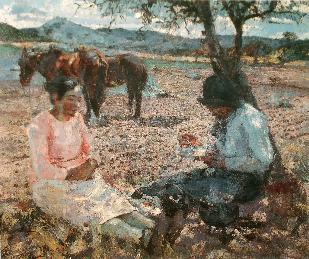 La mazamorra, by Fernando Fader