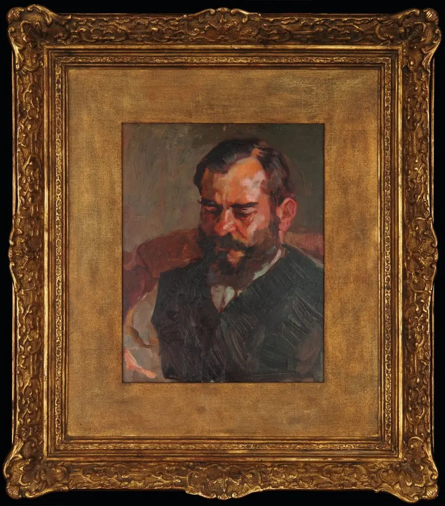 Portrait of Víctor Torrini, by Fernando Fader