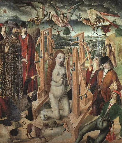 The Martyrdom of Saint Catherine, by Fernando Gallego