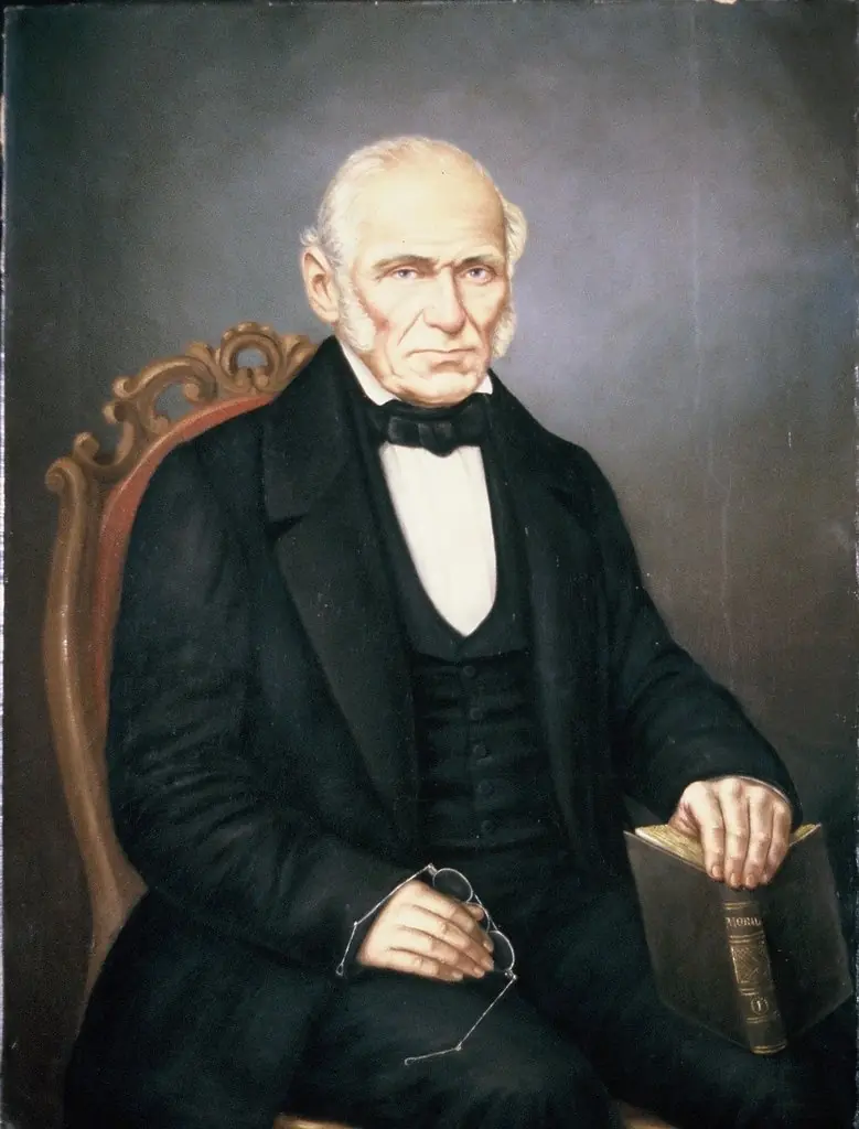 Portrait of Manuel D. Rodríguez, by Fernando García del Molino