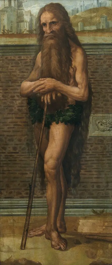 Saint Onuphrius, by Fernando Yáñez de la Almedina