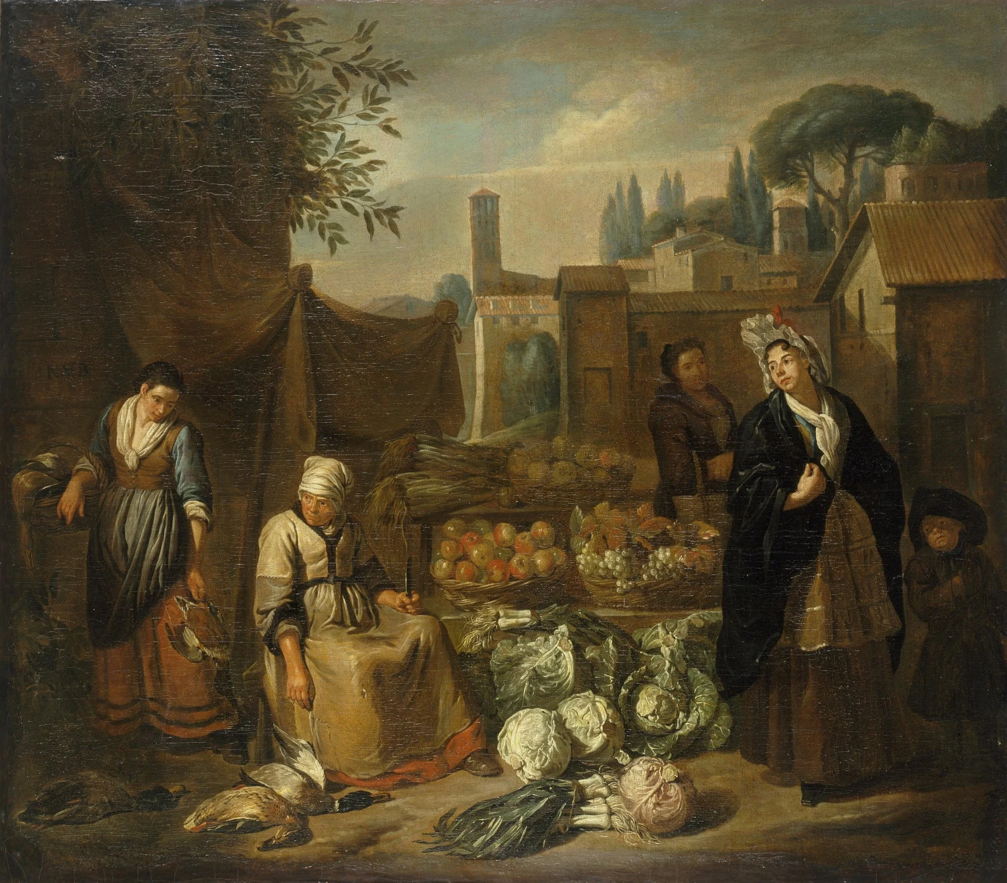Genre Scene, detail