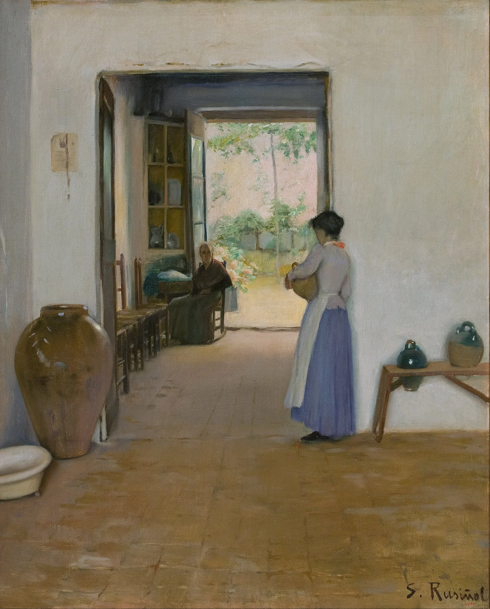 Sitges Interior, detail
