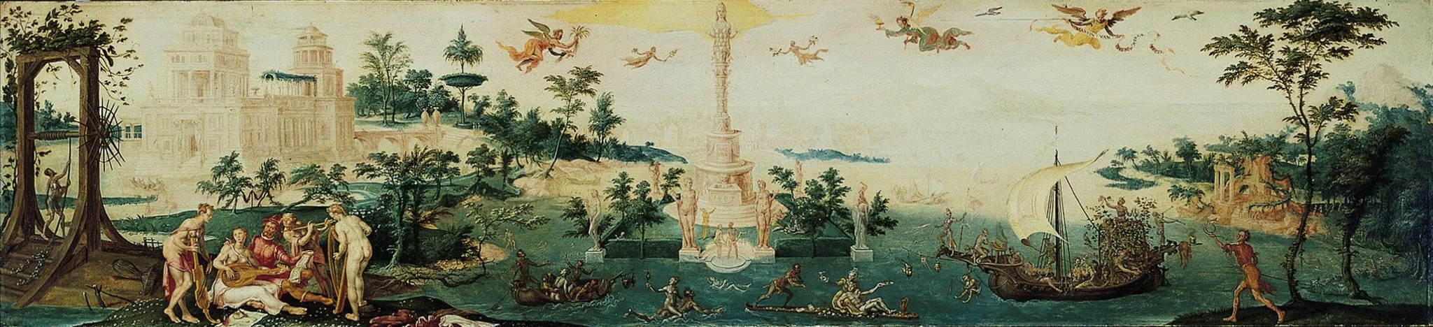 Allegory of Nature, detail