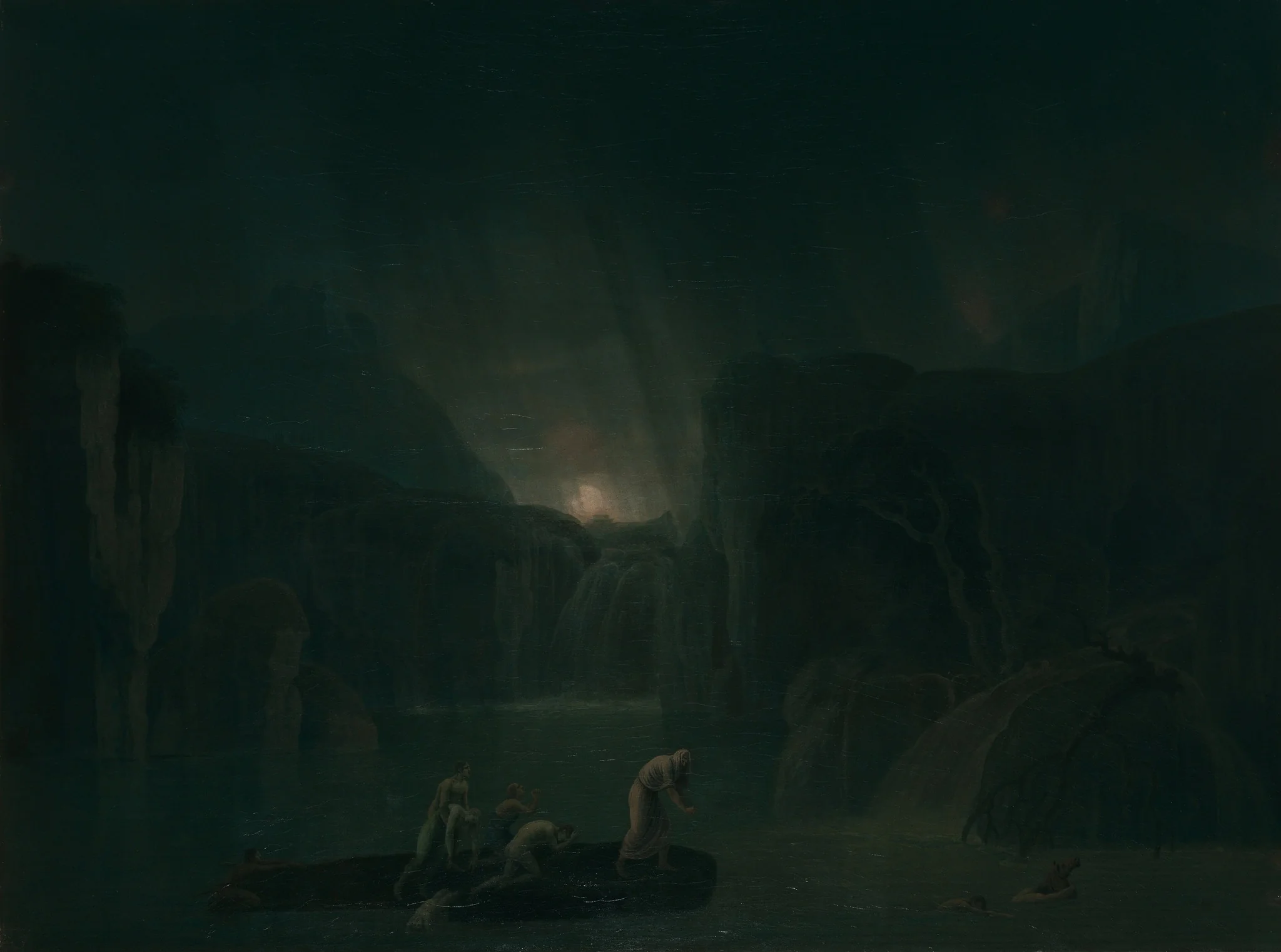 The Deluge, detail
