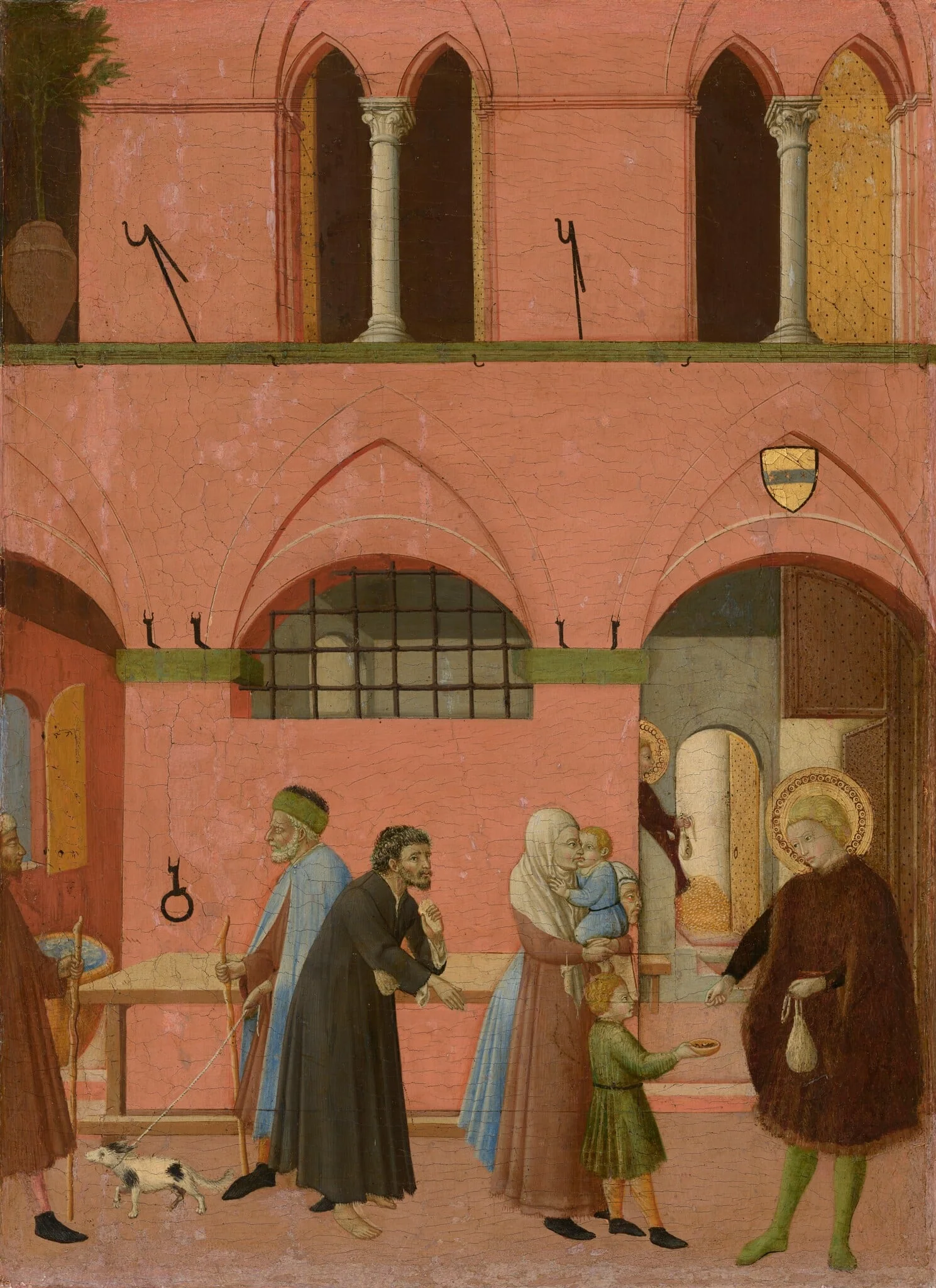 Saint Anthony Distributing His Wealth to the Poor, detail