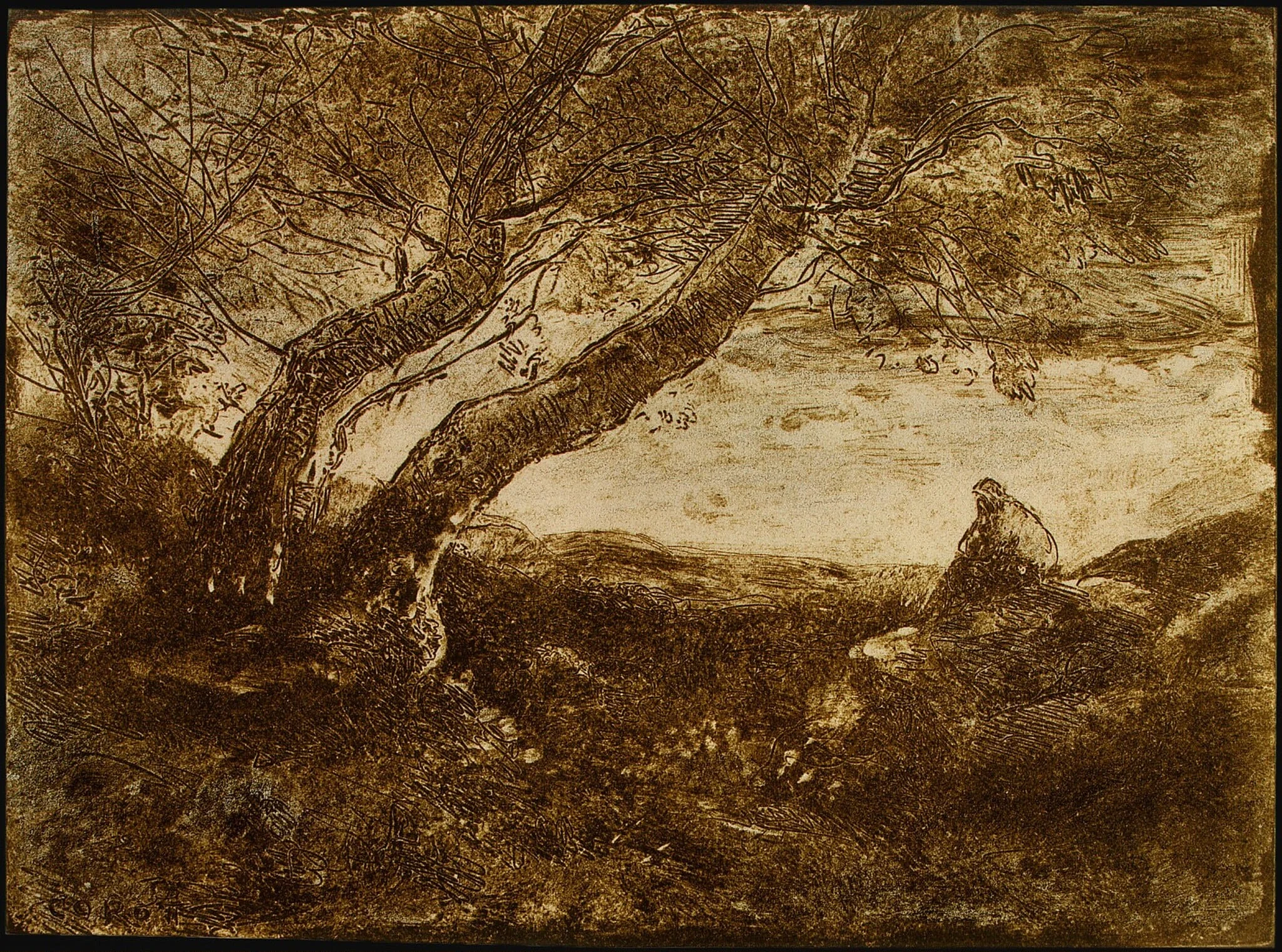 The Dreamer (Le Songeur), detail