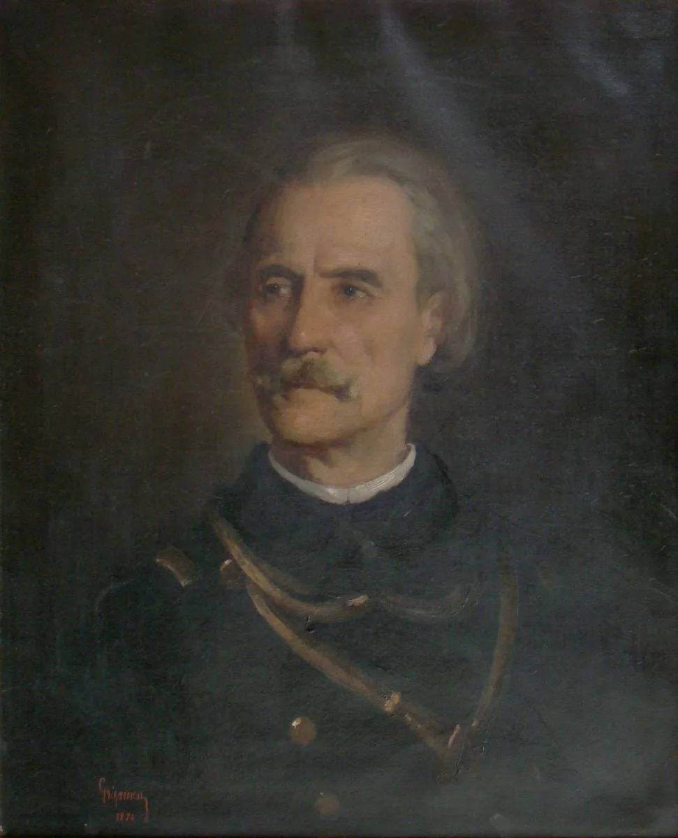 Portretul Generalului Magheru, detail