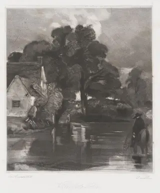 Willy Lott's House, by John Constable