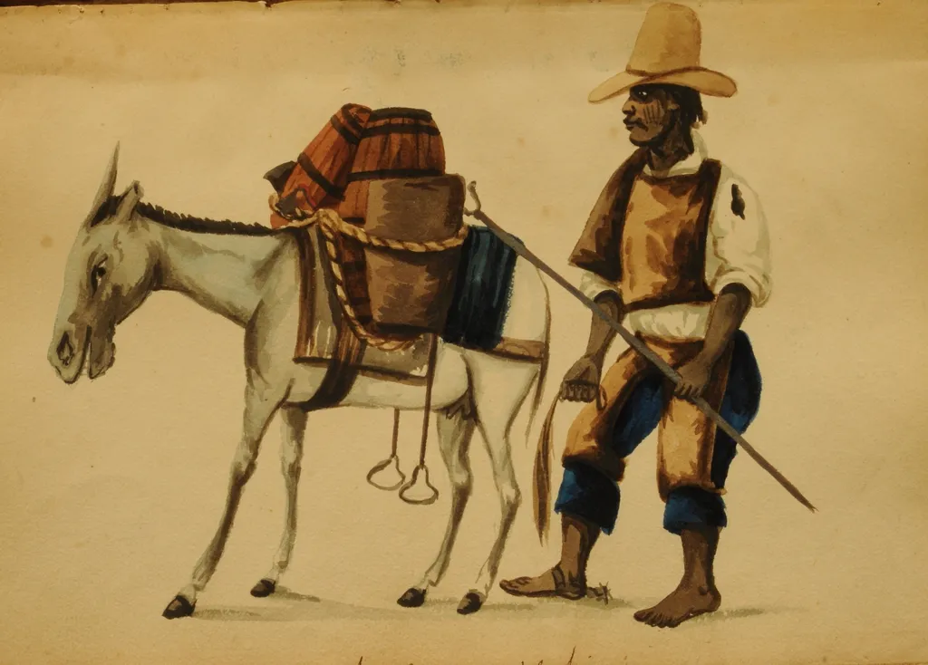 Untitled, by Pancho Fierro, unspecified, 1850