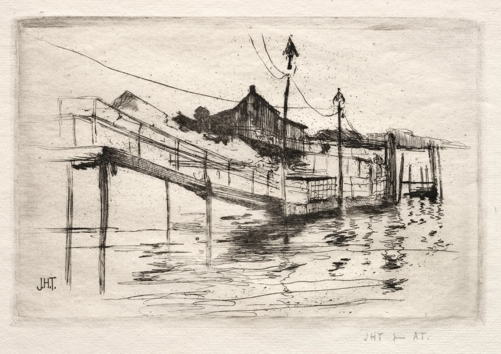 Footbridge, Bridgeport, Connecticut, detail