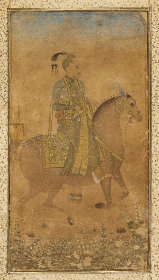 Sultan Abdullah Qutb Shah (1614-74) on Horseback, detail