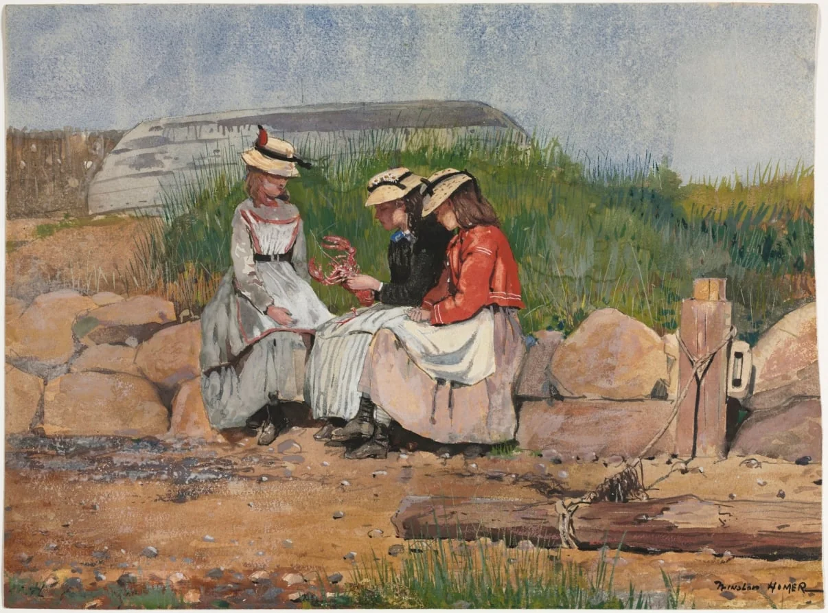 A Fisherman's Daughter, detail