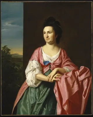 Mrs. Sylvester Gardiner, née Abigail Pickman, formerly Mrs. William Eppes, by John Singleton Copley, oil, 1772