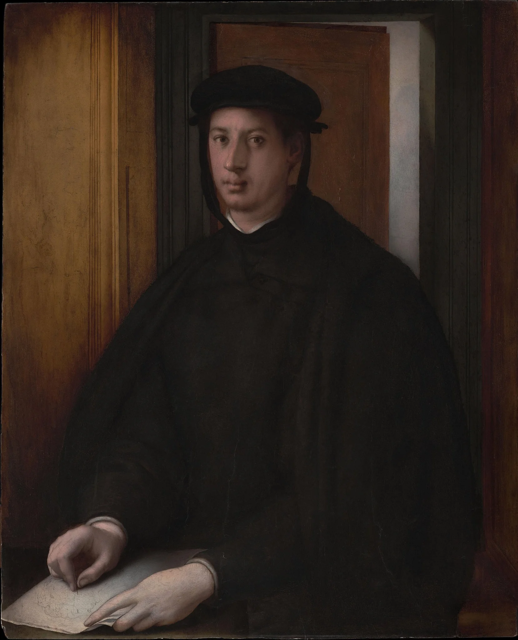 Portrait of Alessandro de' Medici, detail
