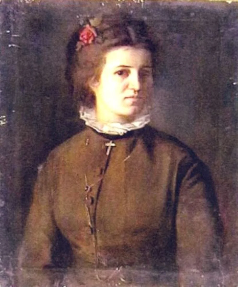 Femeie tânără, detail