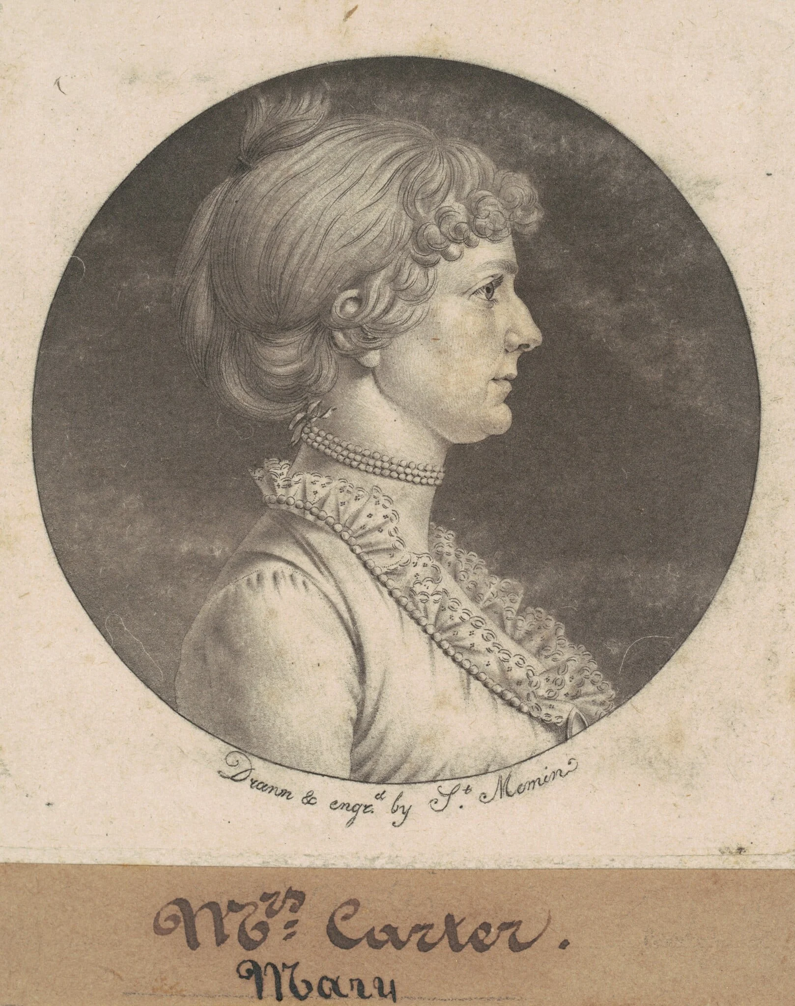 Mary Nelson Carter, detail