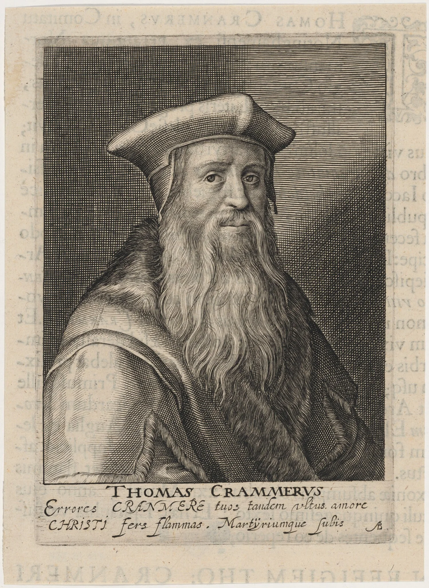Thomas Cranmer, detail