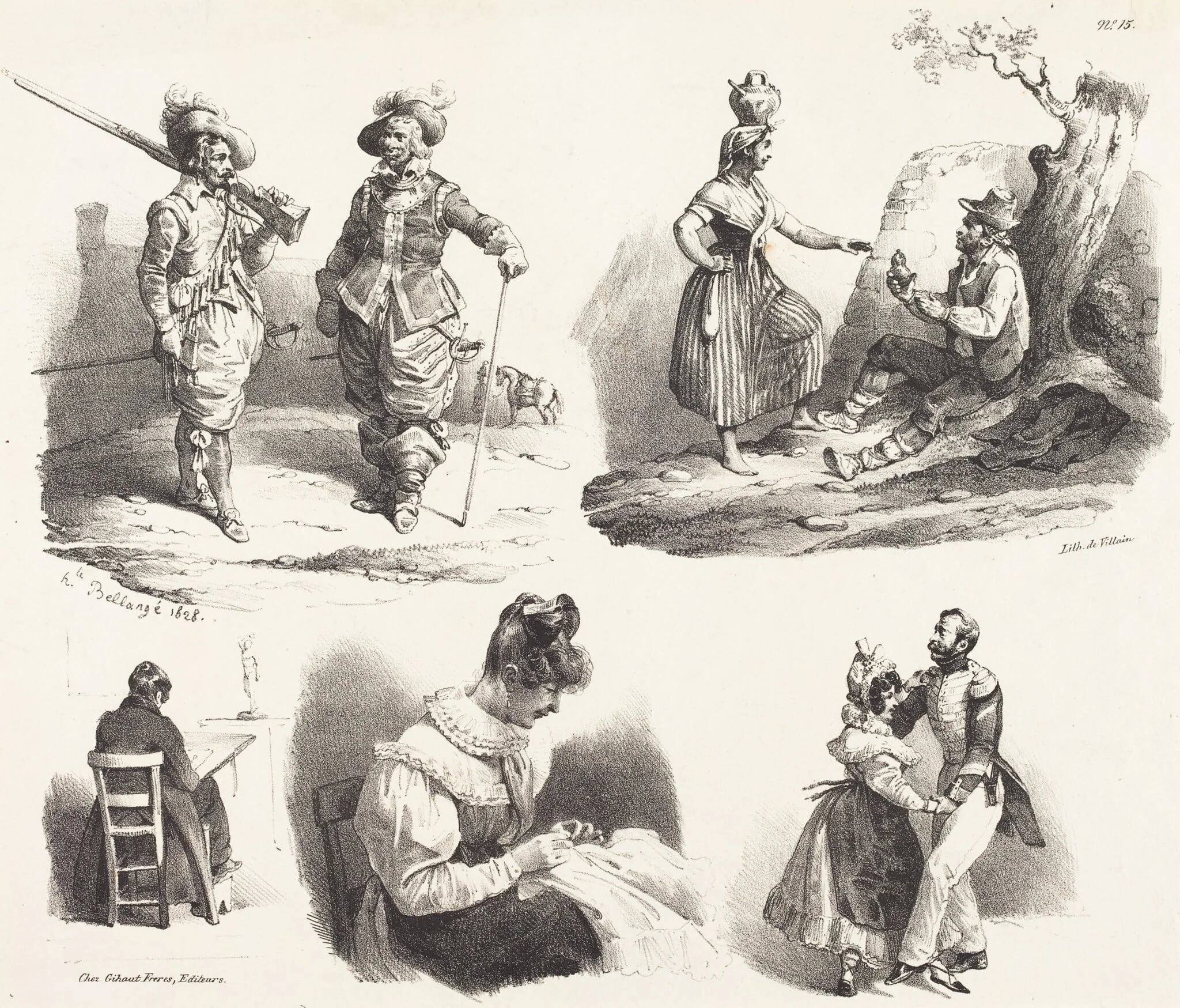 Five Vignettes, detail