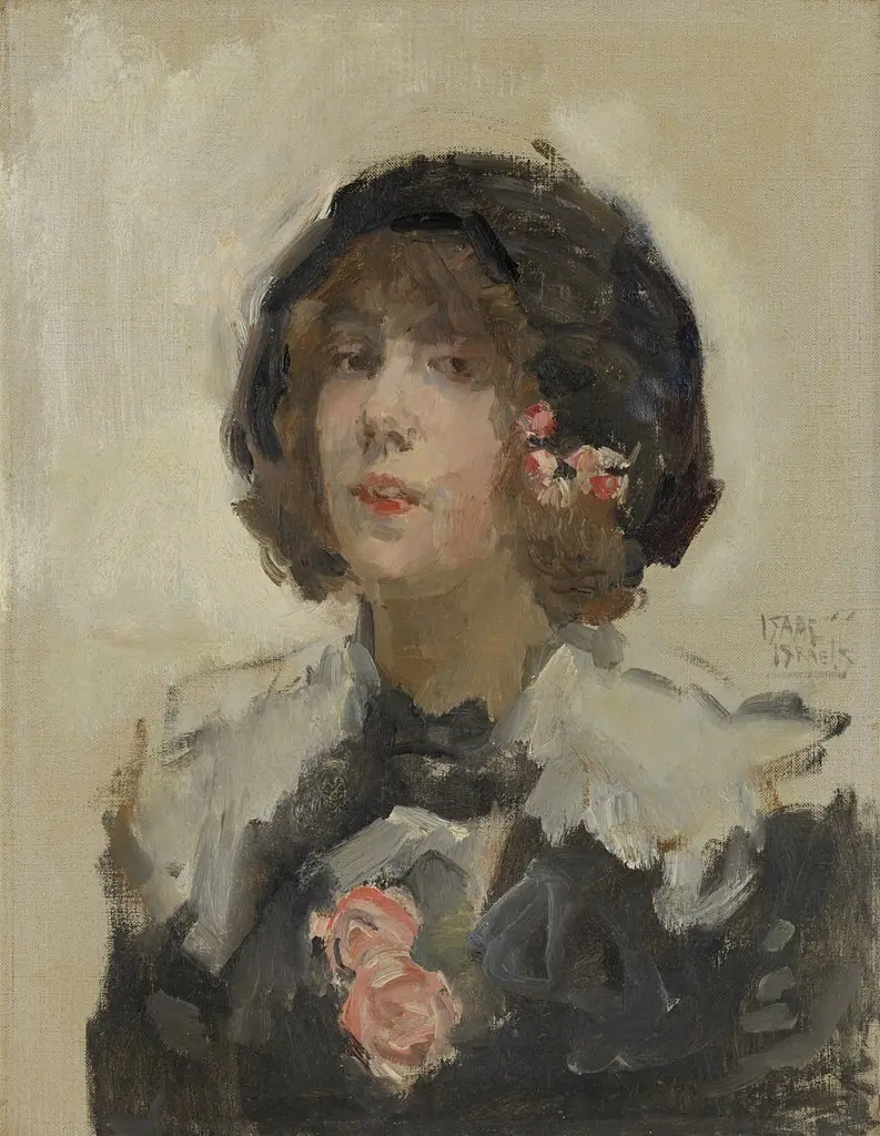 Portret van een vrouw, by Isaac Israëls, oil, 1911