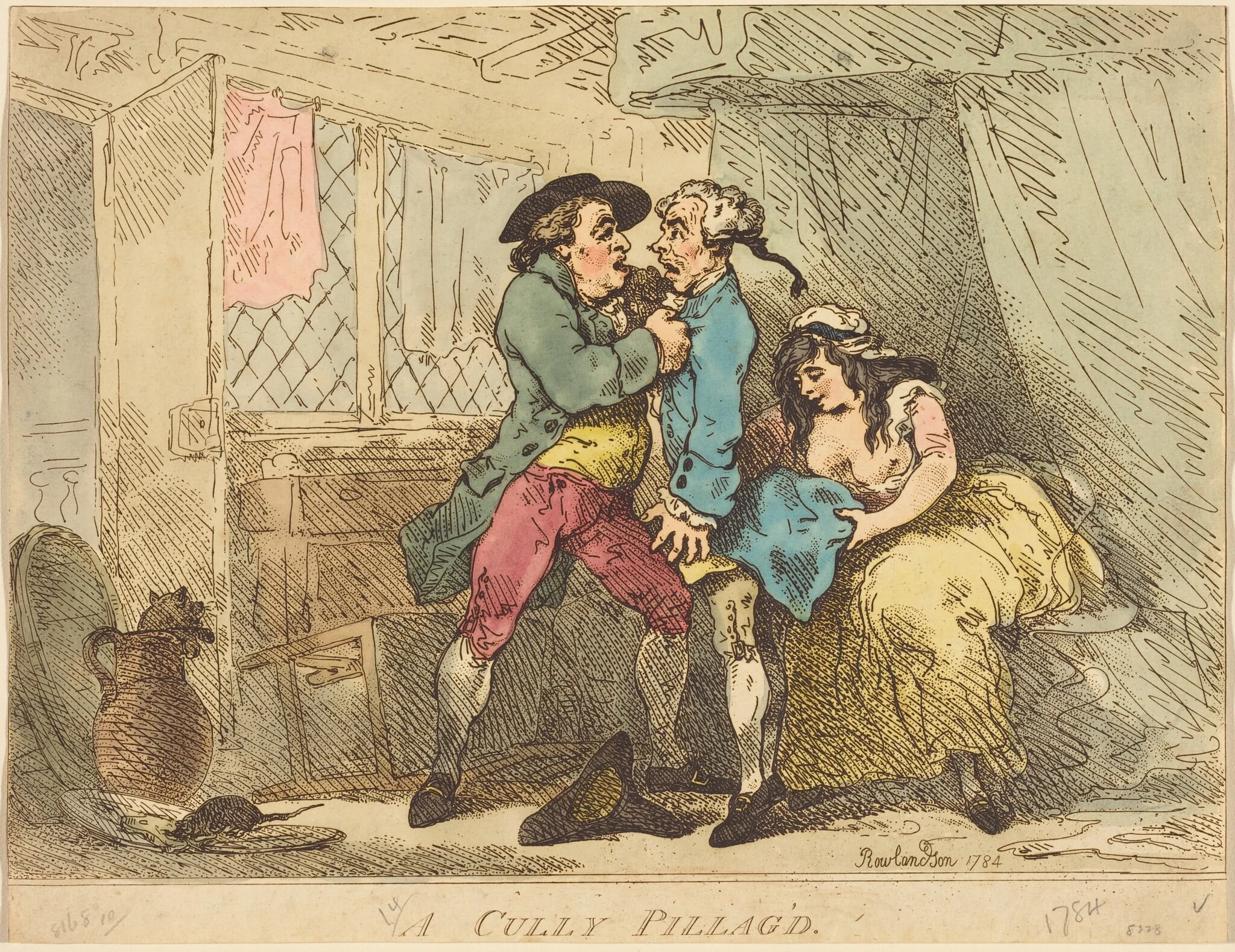 A Cully Pillaged, detail