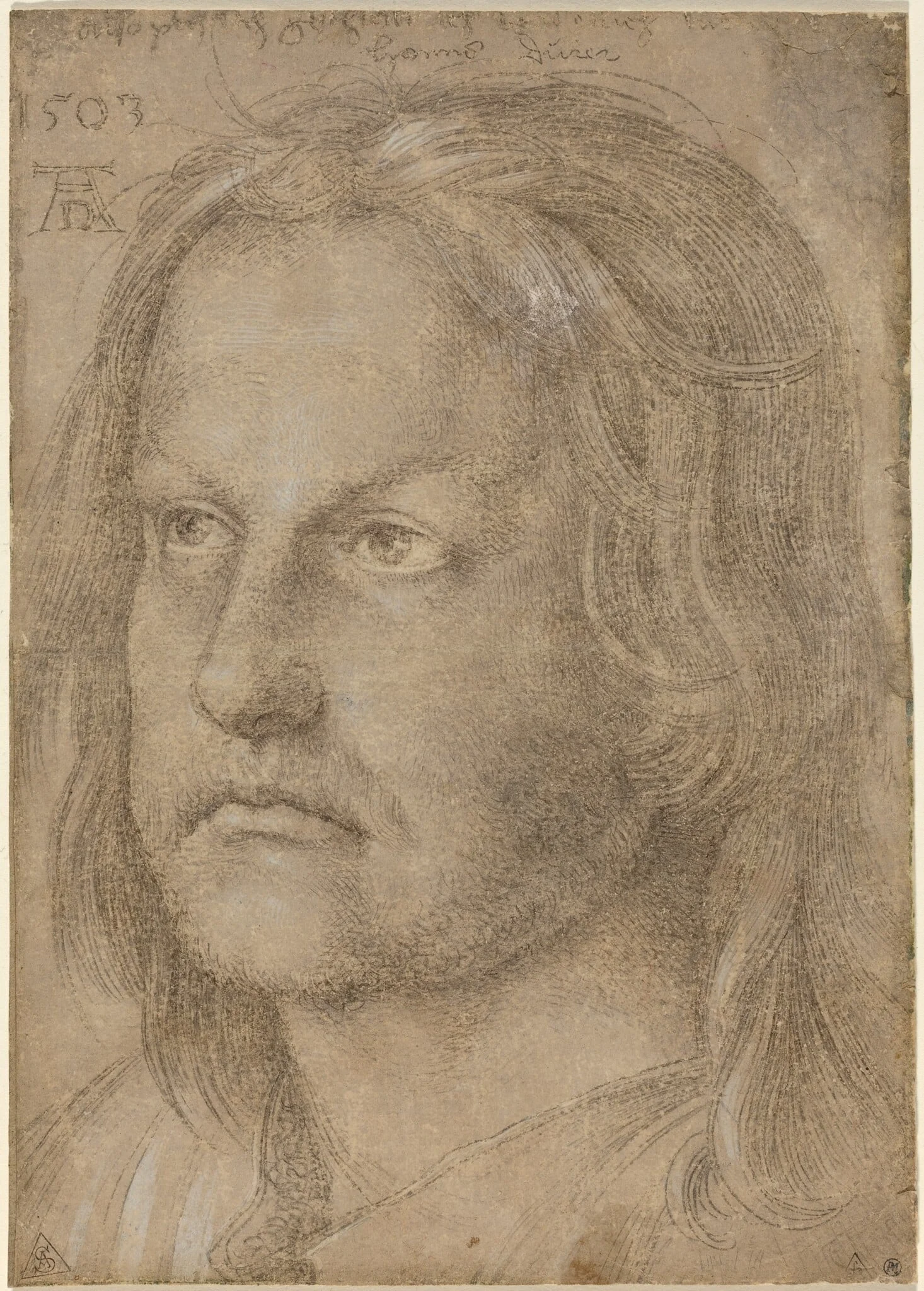 Portrait of a Man, detail
