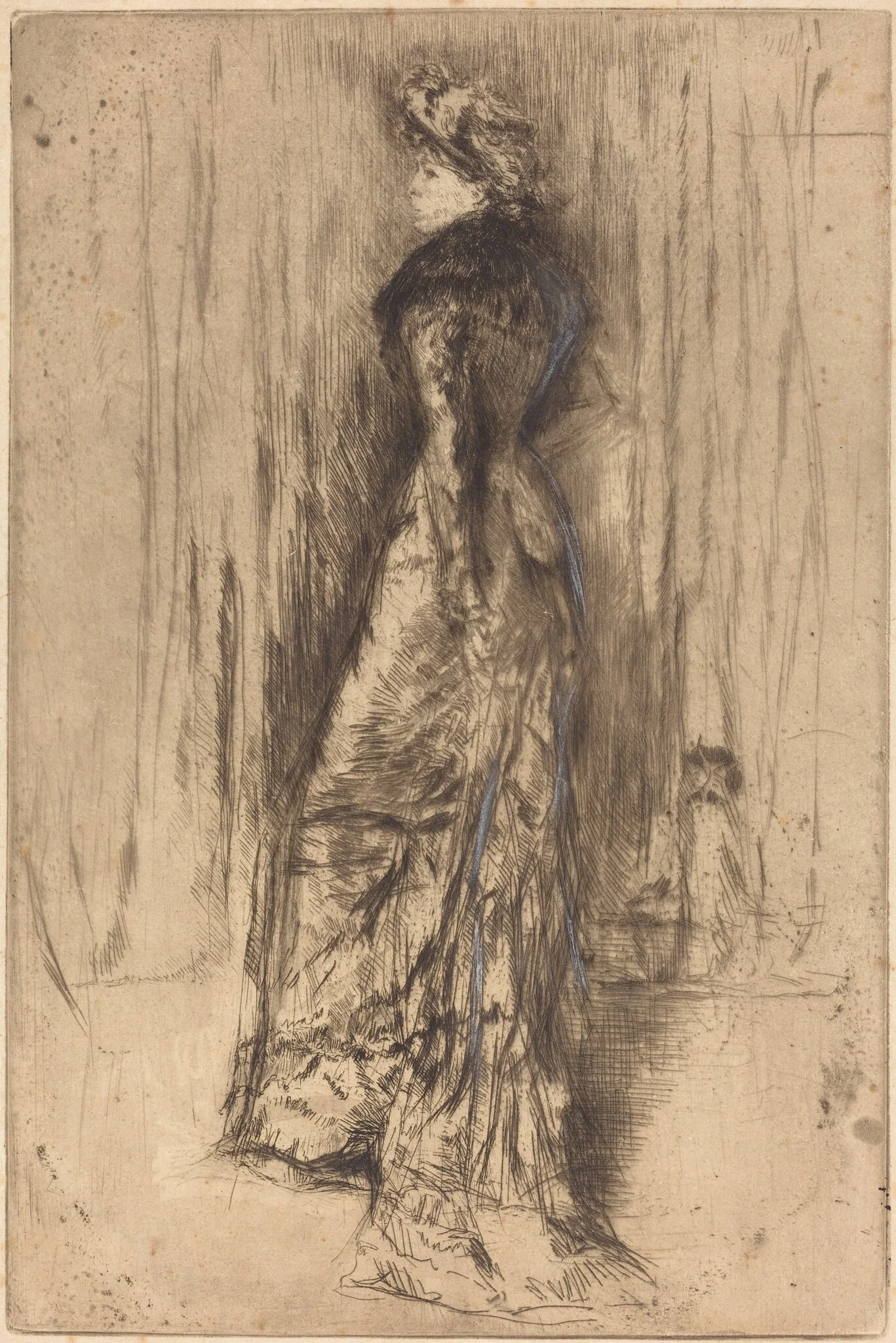 Maud, Standing, detail