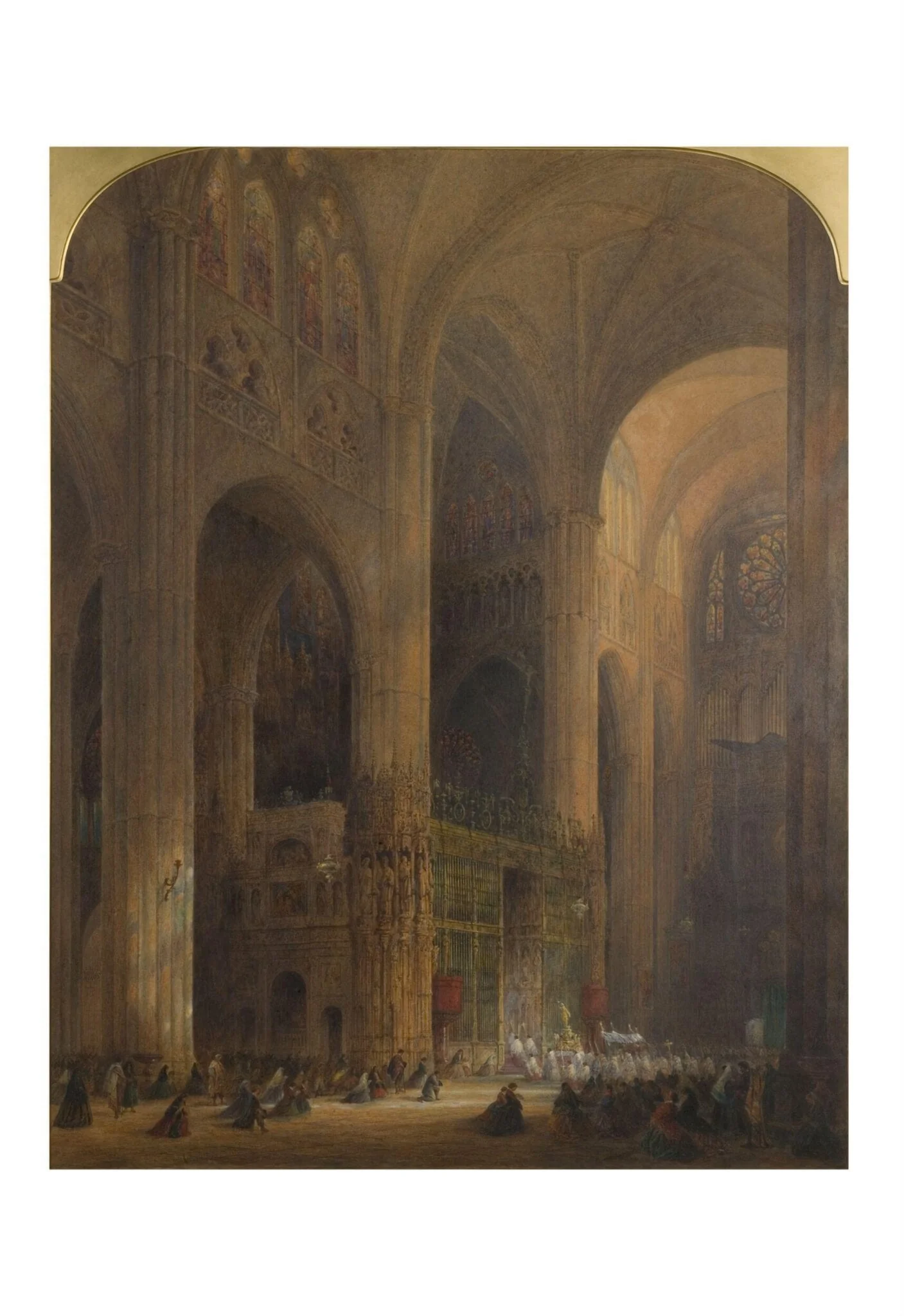Toledo Cathedral : Interior, detail