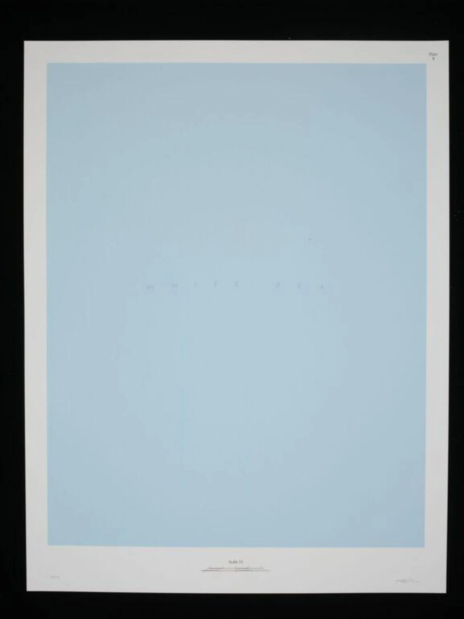 The Seas and Oceans of the World: A Chromatic Excerpt, Quadriptych, detail