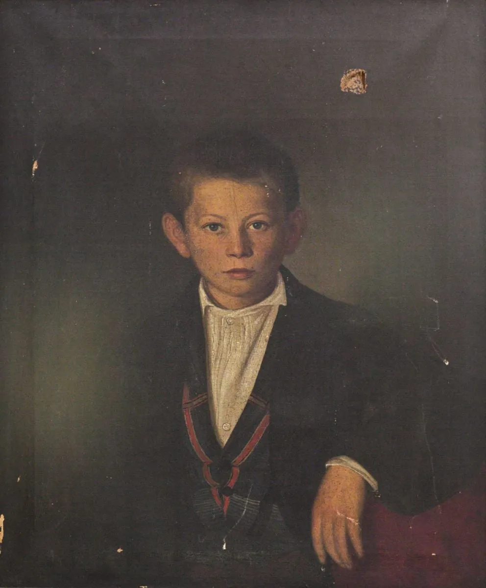 Portret de copil, by Fidelis Walch
