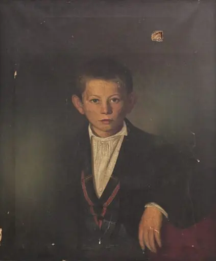 Portret de copil, by Fidelis Walch
