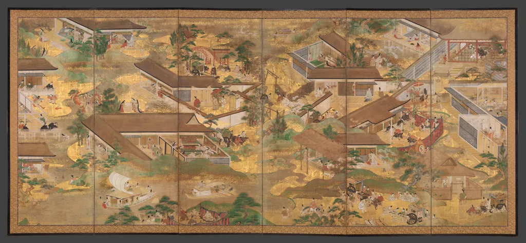 Fifty-Four Scenes from The Tale of Genji, unspecified, 1692