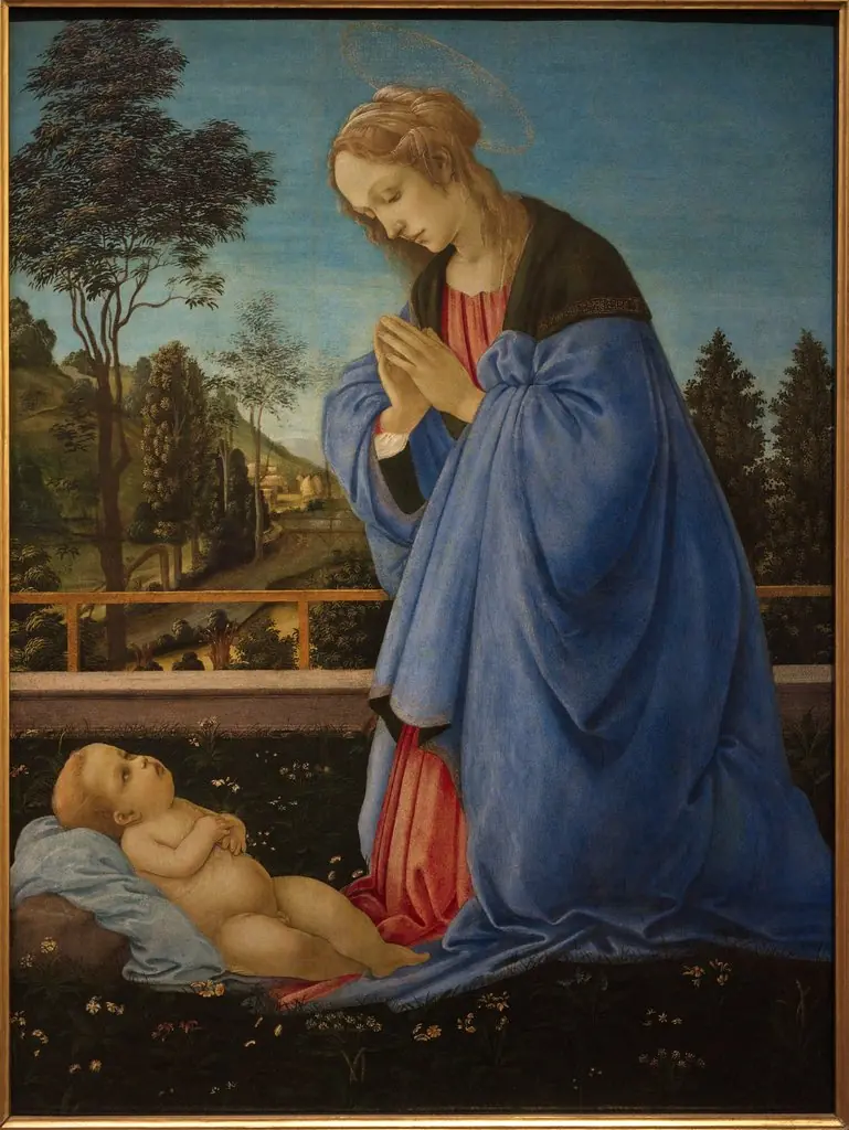 Adoration of the Child, by Filippino Lippi