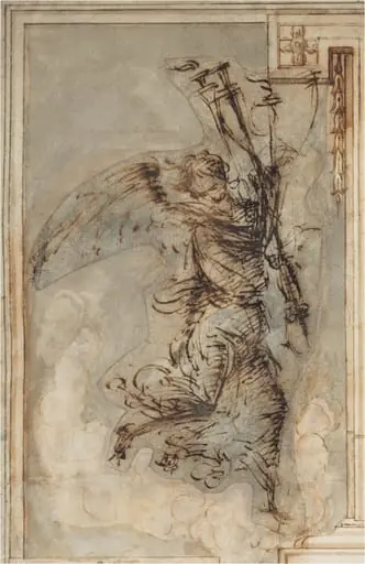 An Angel Carrying a Torch, by Filippino Lippi