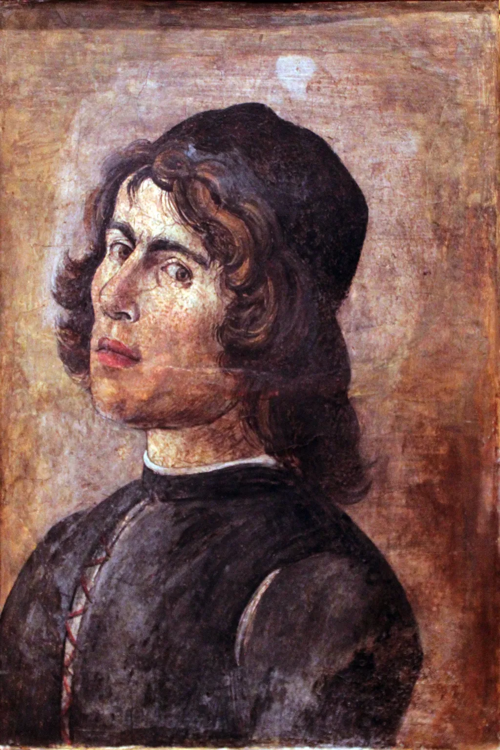 Bildnis eines Jünglings, by Filippino Lippi, unspecified, 1492