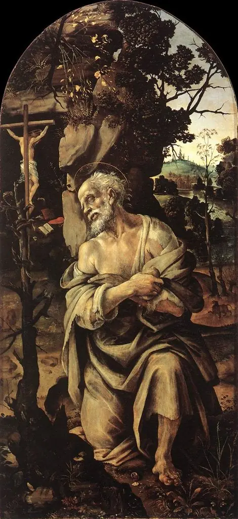 Saint Jerome, by Filippino Lippi