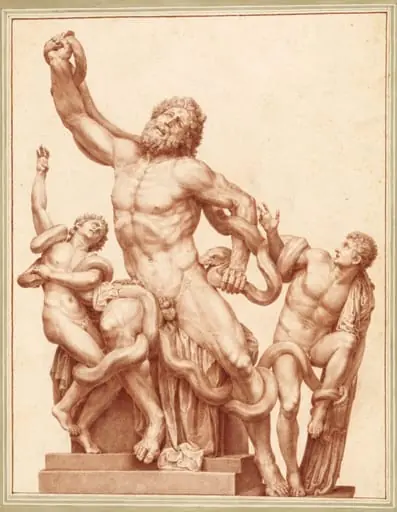 Study of the Laocoön, by Filippo Agricola