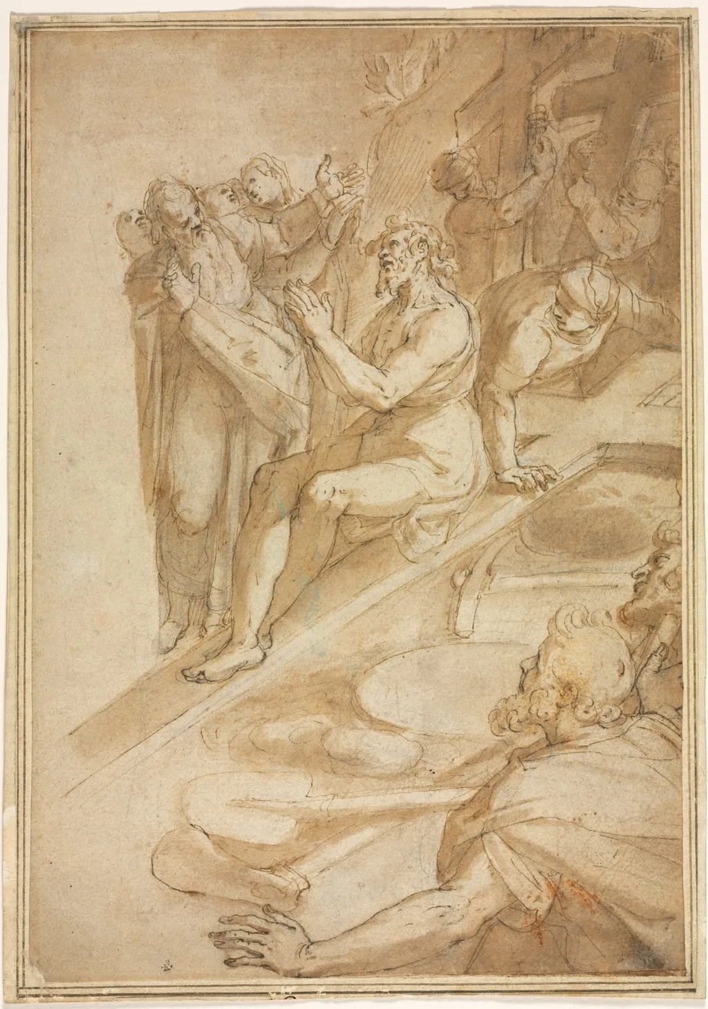 The Verification of the True Cross, by Filippo Bellini, 1590