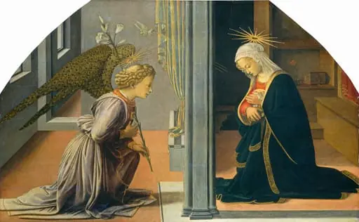 The Annunciation, by Filippo, Fra Lippi