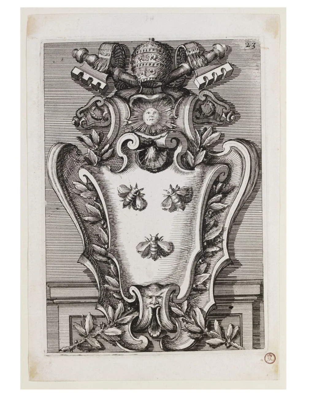 Raccolta di varie targhe di Roma fatte da Profeffori Primarj, Difegnate, ed Intagliate da Filippo Juvarra, by Filippo Juvarra, 1716