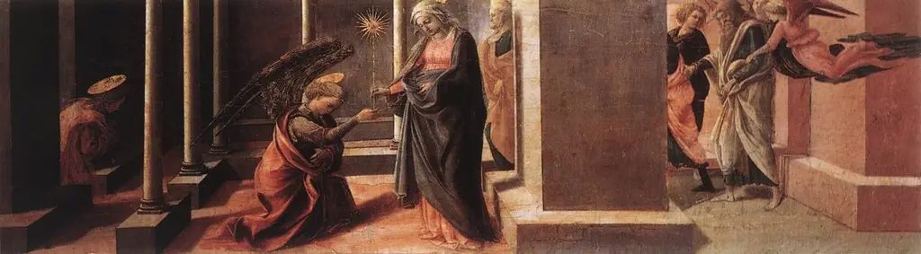 Announcement of the Death of the Virgin, by Filippo Lippi